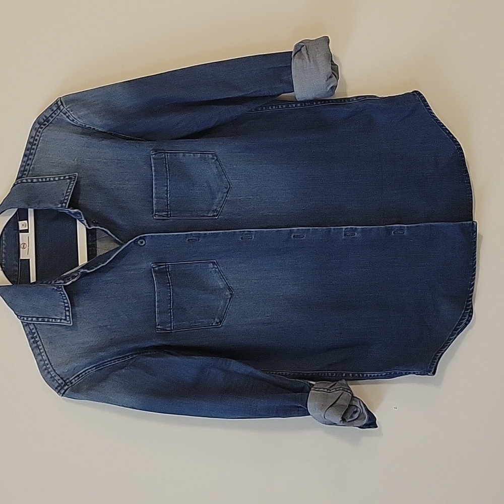 Denim blouse